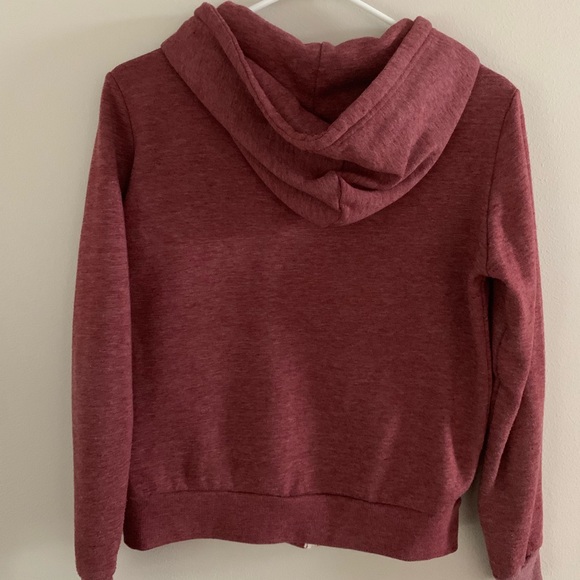 red zip up jacket - Picture 3 of 5